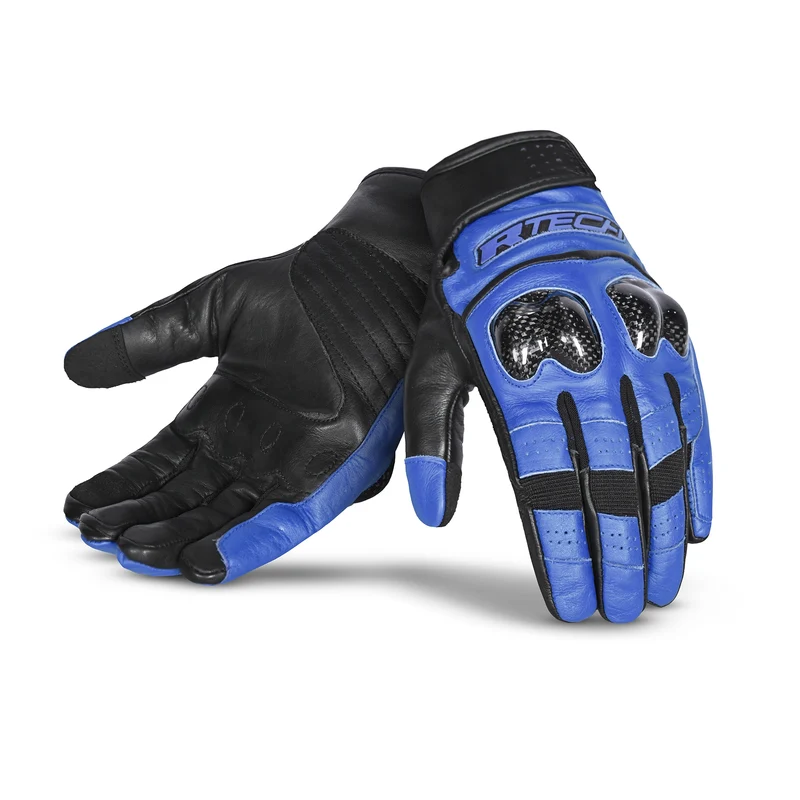 R-TECH FALCON VERANO GUANTES DE MOTO NEGRO AZUL