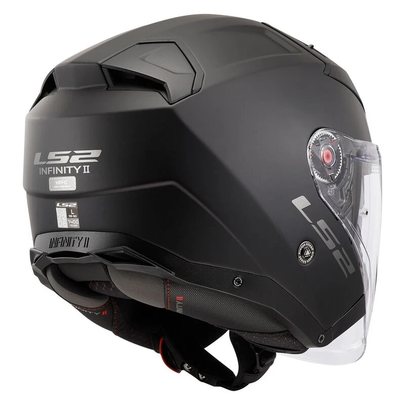 LS2 OF603 INFINITY II SOLID MATT BLACK-06