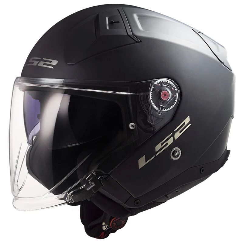 LS2 OF603 INFINITY II SOLID MATT BLACK-06