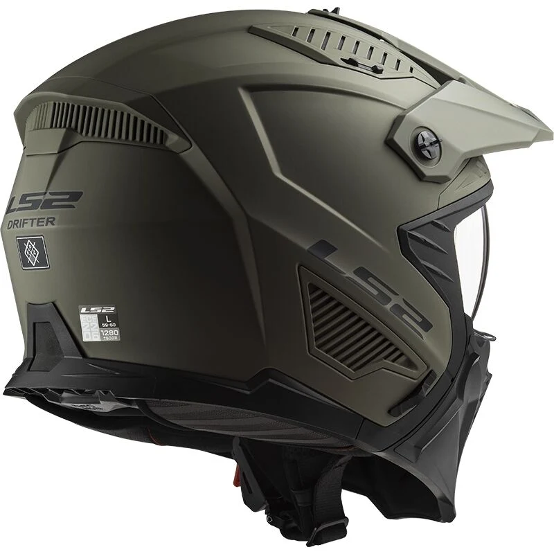LS2 OF606 DRIFTER SOLID MATT SAND