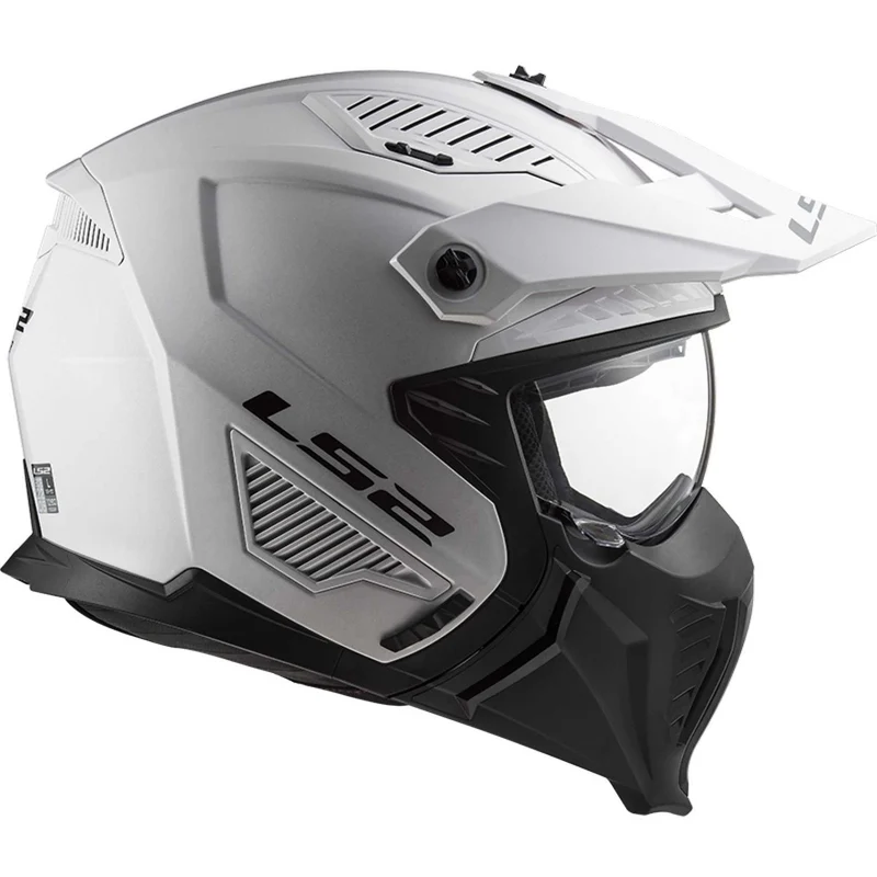 LS2 OF606 DRIFTER SOLID WHITE