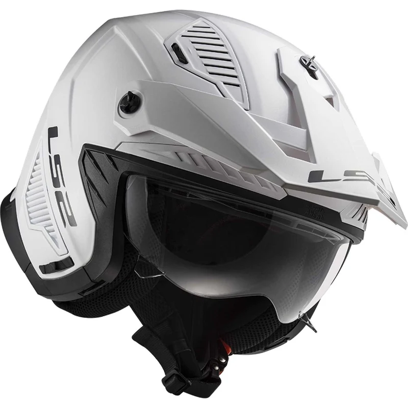 LS2 OF606 DRIFTER SOLID WHITE