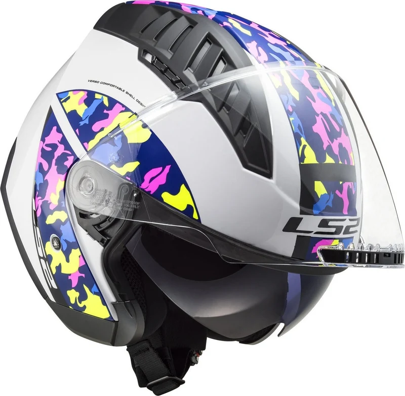 LS2 OF600 COPTER CRISPY WHITE H-V YELLOW