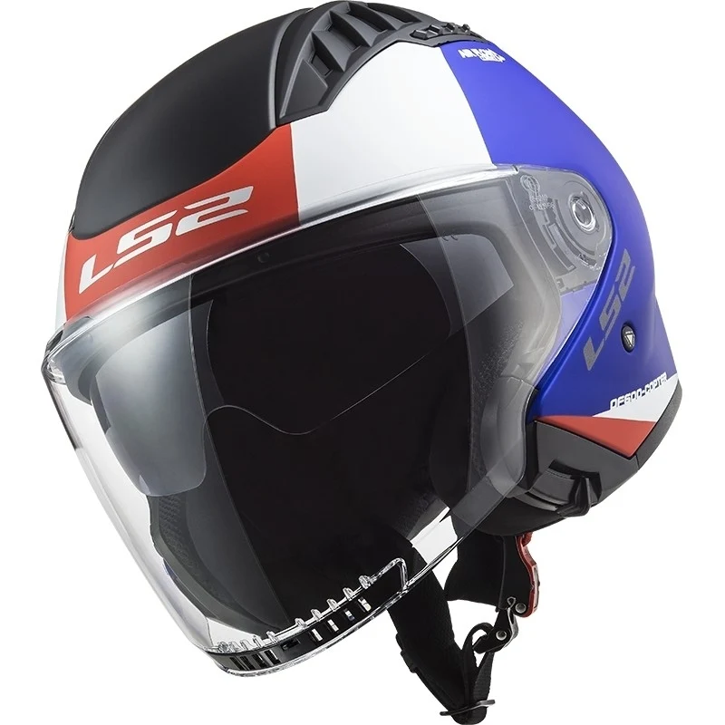 LS2 OF600 COPTER URBANE MATT BLUE RED
