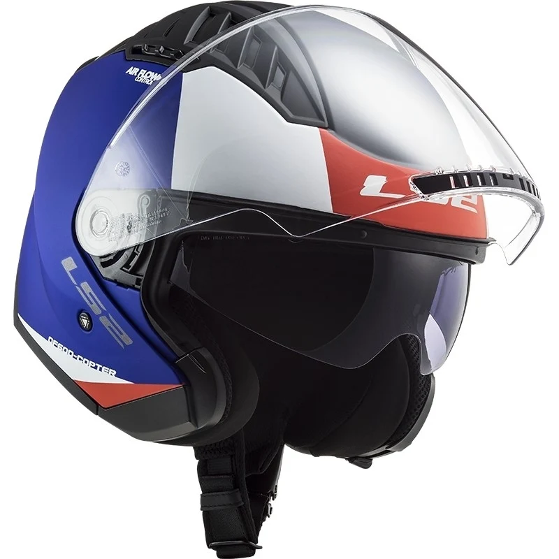 LS2 OF600 COPTER URBANE MATT BLUE RED