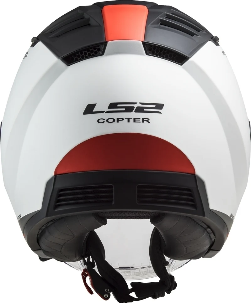LS2 OF600 COPTER URBANE MATT WHITE RED