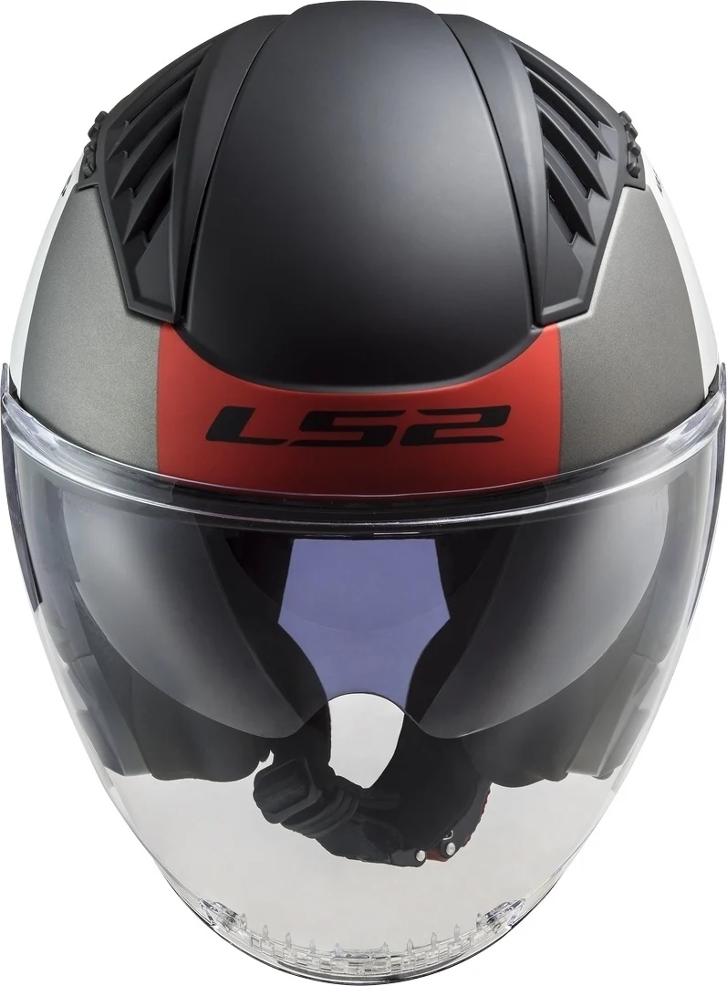 LS2 OF600 COPTER URBANE MATT WHITE RED