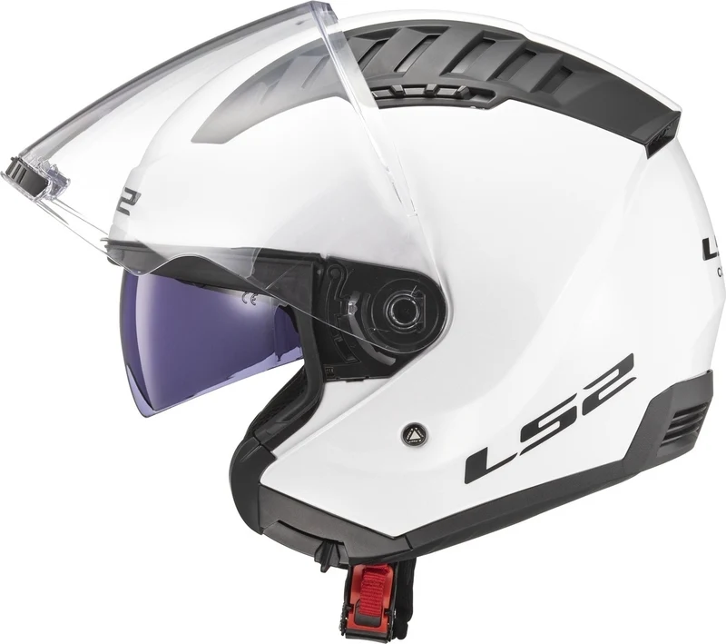 LS2 OF600 COPTER GLOSS WHITE