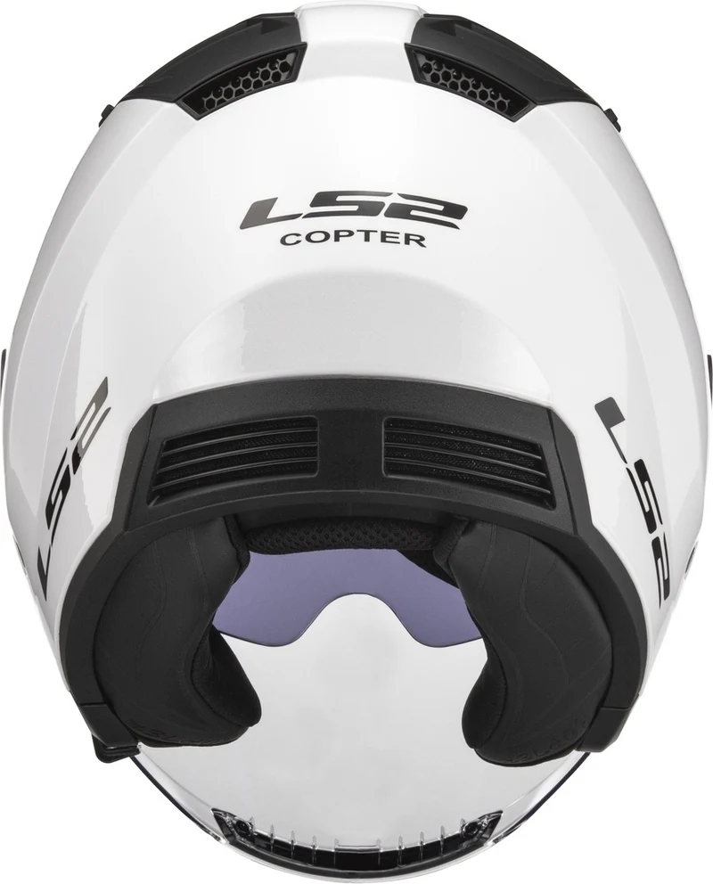 LS2 OF600 COPTER GLOSS WHITE