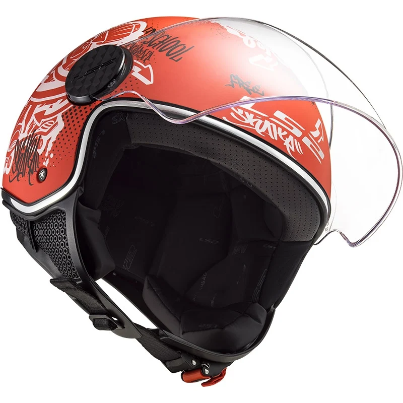 LS2 OF558 SPHERE LUX SKATER MATT RED