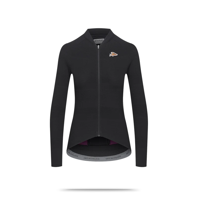 Corinne Textured Womens Long Sleeve Jersey