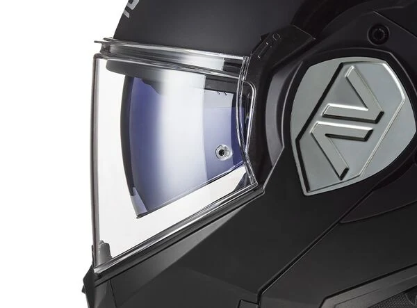 LS2 FF906 ADVANT MODULAR FLIP UP NEGRO