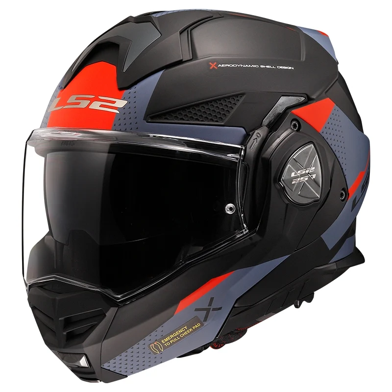 LS2 FF901 ADVANT X OBLIVION M.BLACK BLUE
