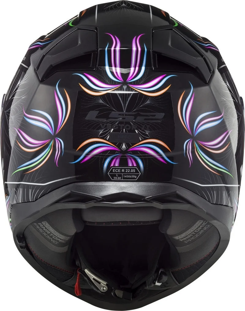LS2 FF811 VECTOR II TROPICAL BLACK WHITE