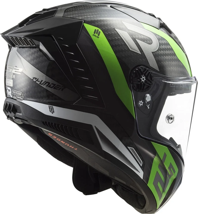 LS2 FF805 THUNDER C SUPRA FLUO GREEN WHITE