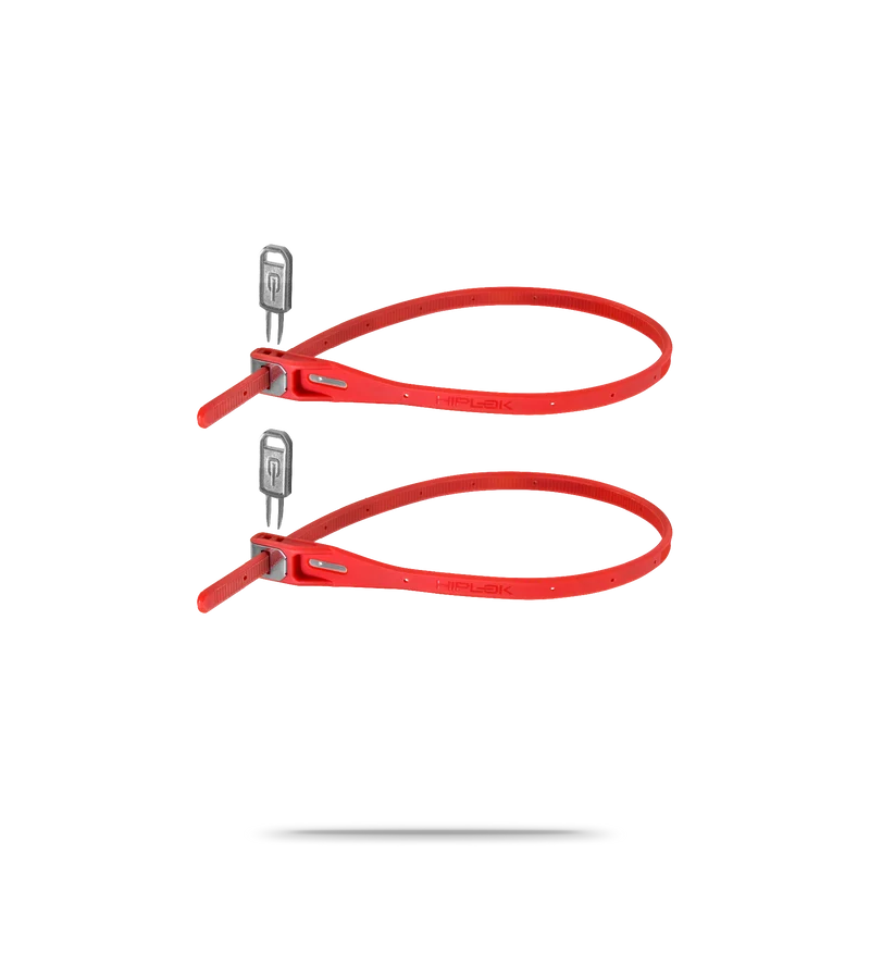 Z LOK Armoured Reusable Tie Bike Lock - Twin Pack