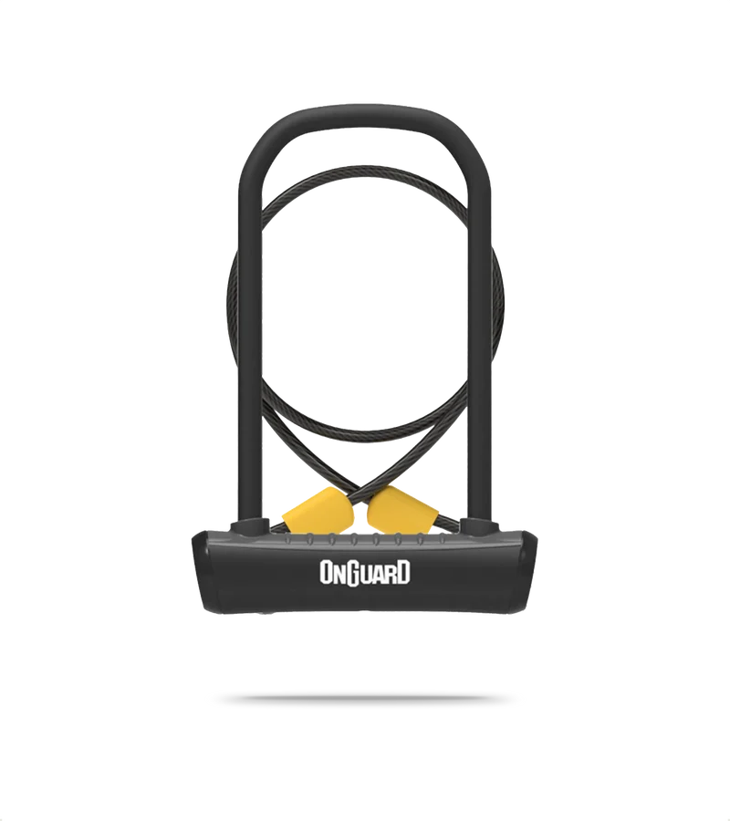 Neon D-Lock and Cable