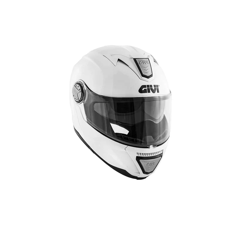 GIVI X.23 Sydney Motocicleta Turismo Deportivo Abatible Casco Blanco Sólido