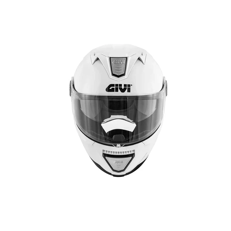 GIVI X.23 Sydney Motocicleta Turismo Deportivo Abatible Casco Blanco Sólido