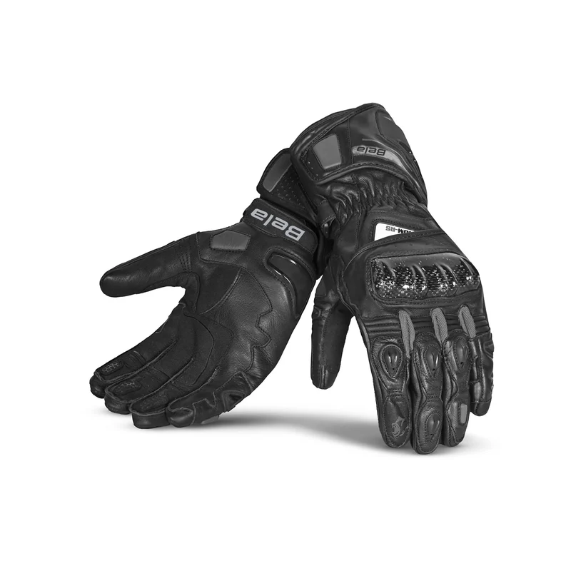 BELA VENOM RS RACING MAN GUANTES DE MOTO PIEL NEGRO GRIS