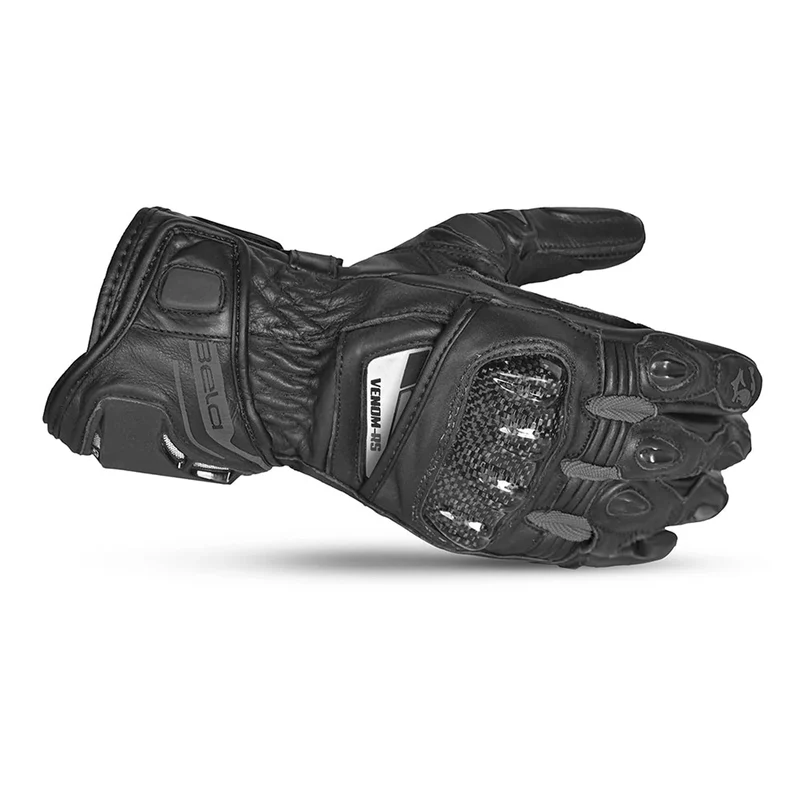 BELA VENOM RS RACING MAN GUANTES DE MOTO PIEL NEGRO GRIS