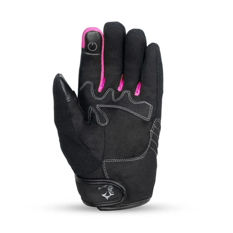BELA GALAXY WINTER WP GUANTES DE MOTO TEXTIL MUJER NEGRO ROSA