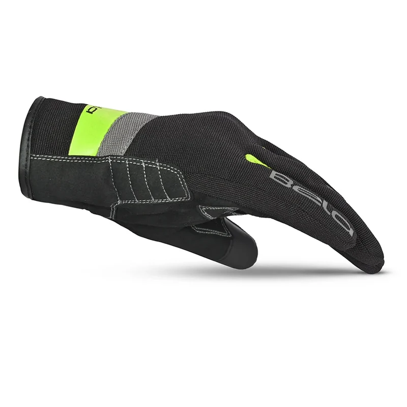 BELA GALAXY WINTER WP GUANTES DE MOTO TEXTIL MUJER NEGRO AMARILLO FLUO