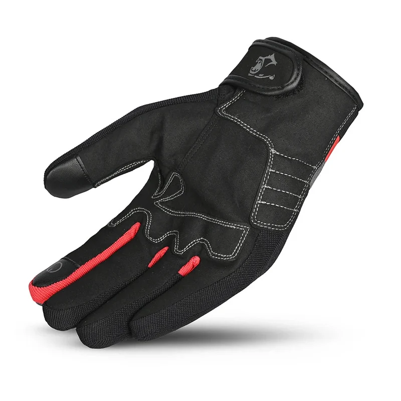 BELA GALAXY WINTER WP GUANTES DE MOTO TEXTIL NEGRO ROJO