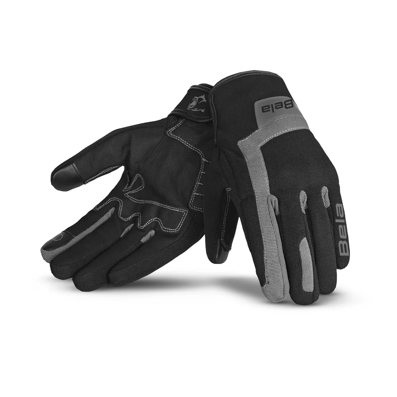 BELA GALAXY WINTER WP GUANTES DE MOTO TEXTIL NEGRO GRIS
