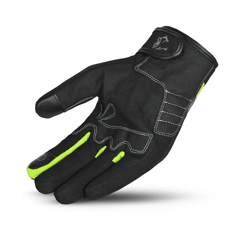 BELA GALAXY WINTER WP GUANTES DE MOTO TEXTIL NEGRO AMARILLO FLUO
