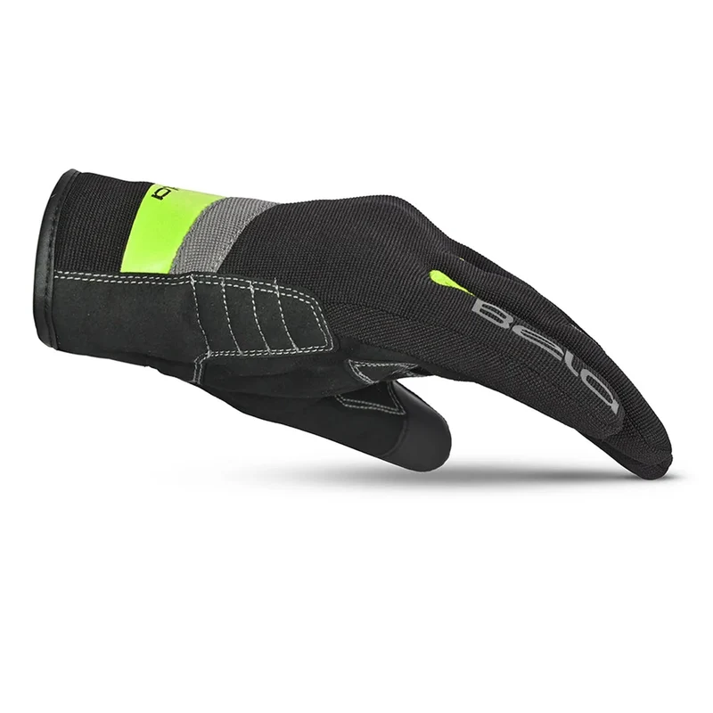 BELA GALAXY WINTER WP GUANTES DE MOTO TEXTIL NEGRO AMARILLO FLUO
