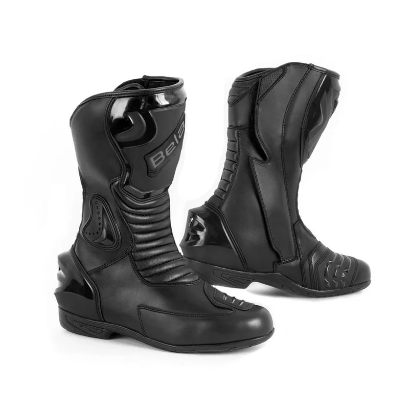 BELA TRACK RACING BOTAS DE MOTO PIEL NEGRO