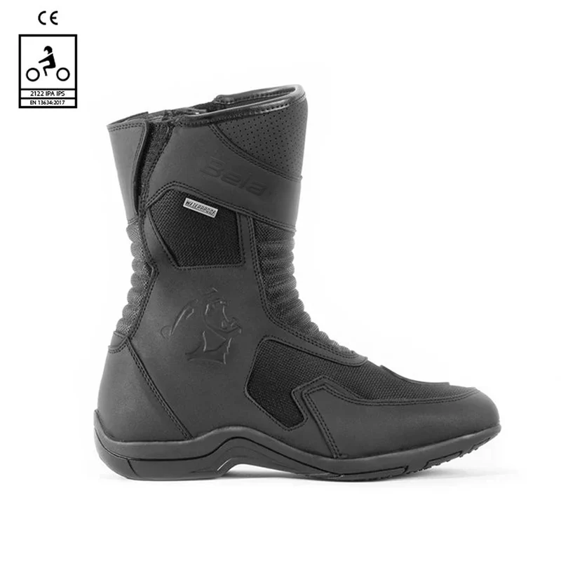 BELA MOHACK WP MAN BOTAS DE MOTO PIEL NEGRO