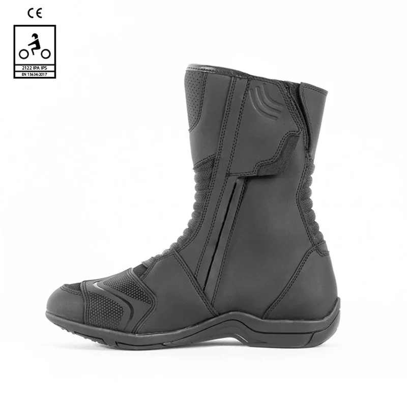 BELA MOHACK WP MAN BOTAS DE MOTO PIEL NEGRO