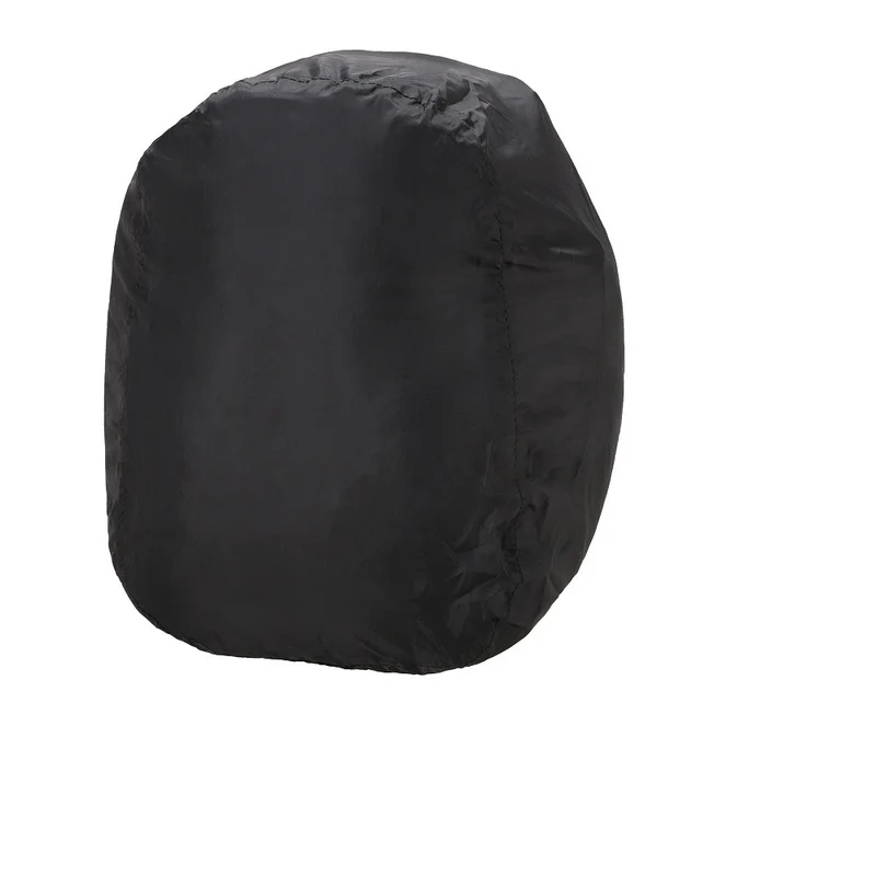 R-TECH - Mochila Piel/Textil Trip Negro Rojo
