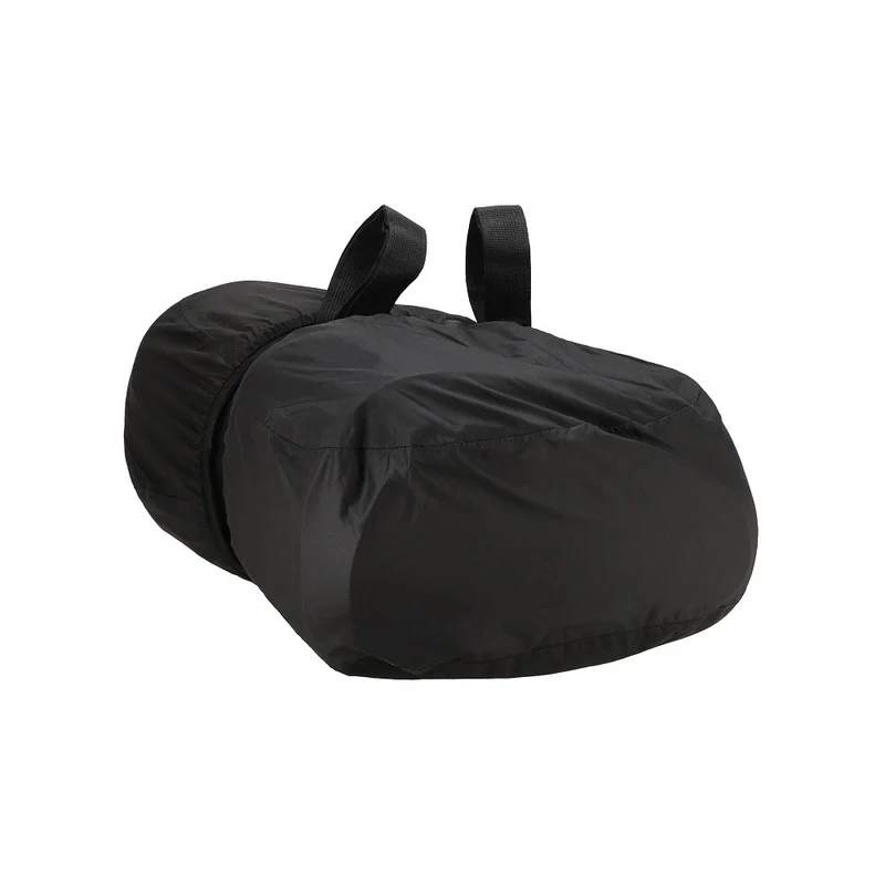 R-TECH - Mochila Piel/Textil Flight Negro