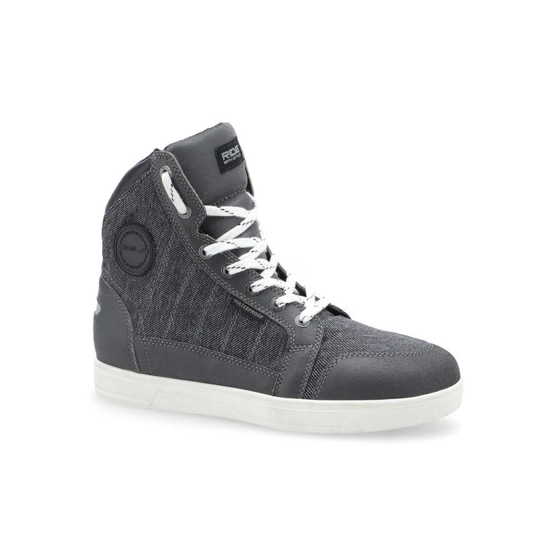 BELA BRUNO WP MAN BOTAS DE MOTO PIEL NEGRO GRIS