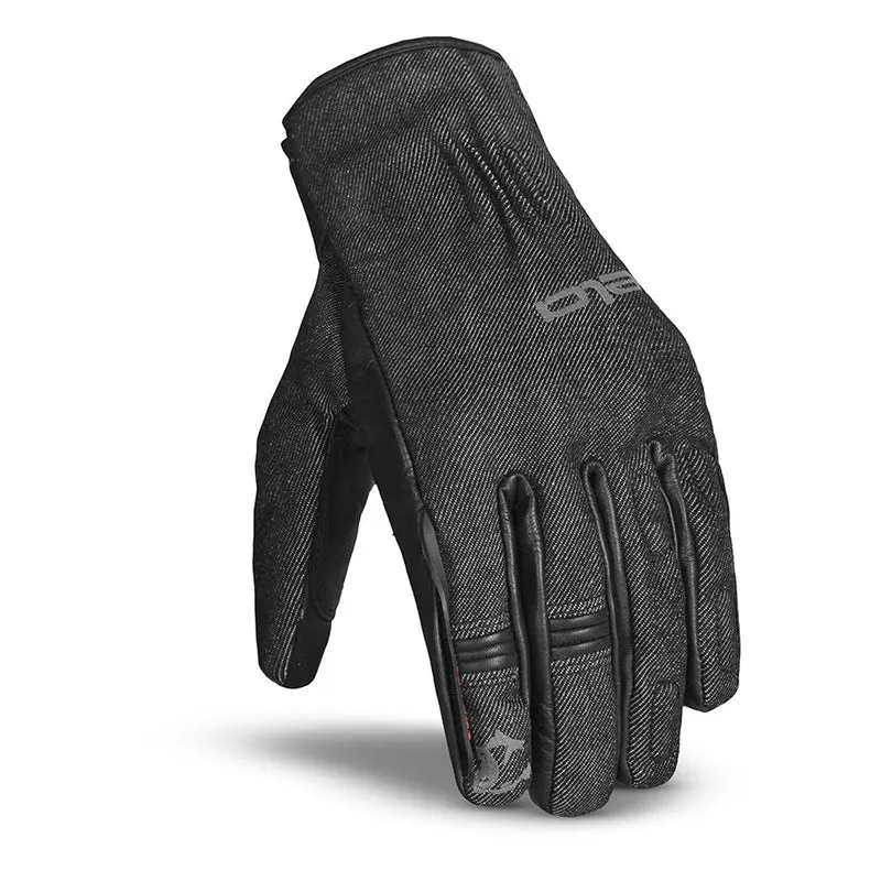 BELA ALBERTO DENIM INV WP GUANTES DE MOTO TEXTIL NEGRO