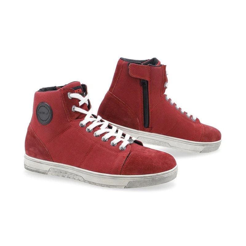 BELA VENUS MAN BOTAS DE MOTO PIEL ROJO