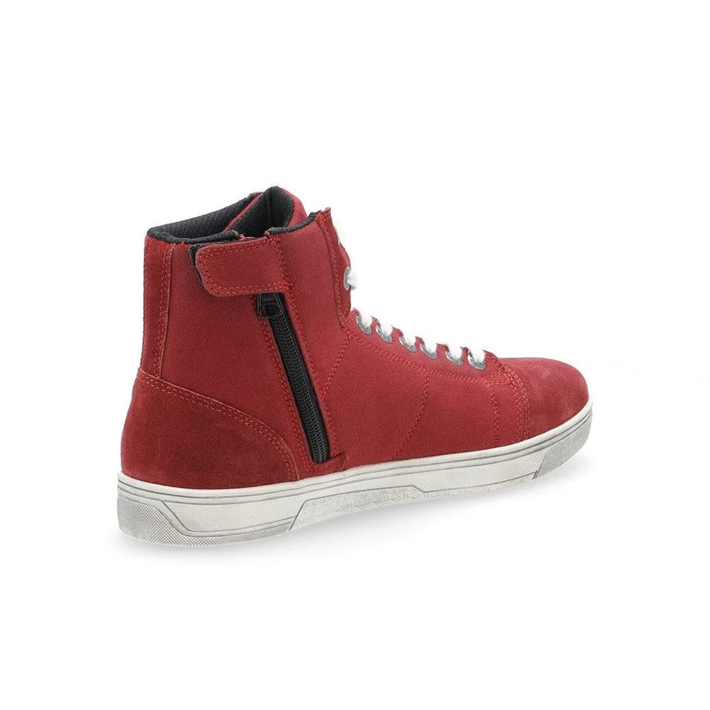BELA VENUS MAN BOTAS DE MOTO PIEL ROJO