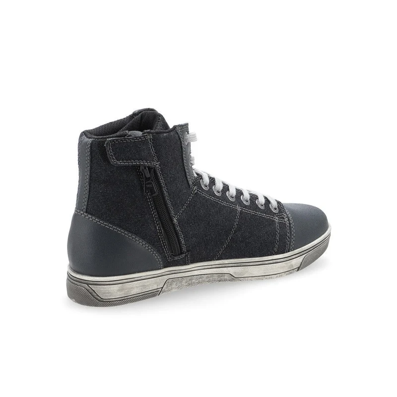 BELA VENUS MAN BOTAS DE MOTO PIEL AZUL