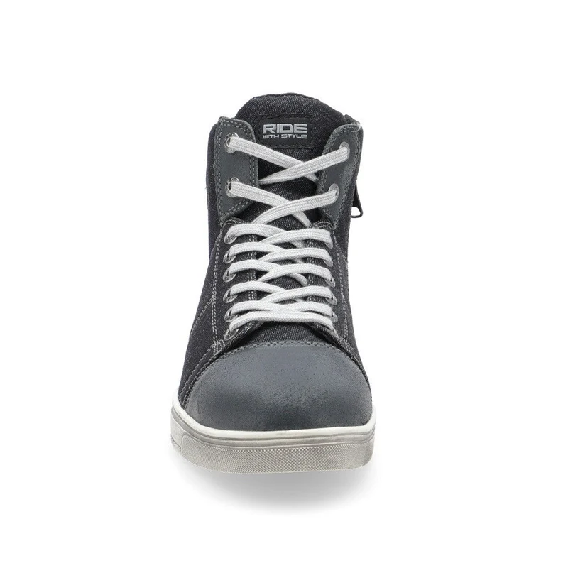 BELA VENUS MAN BOTAS DE MOTO PIEL AZUL
