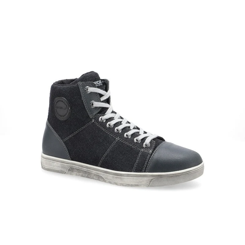BELA VENUS MAN BOTAS DE MOTO PIEL AZUL