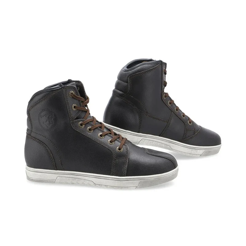 BELA GHOST RIDER BOTAS DE MOTO PIEL MARRÓN