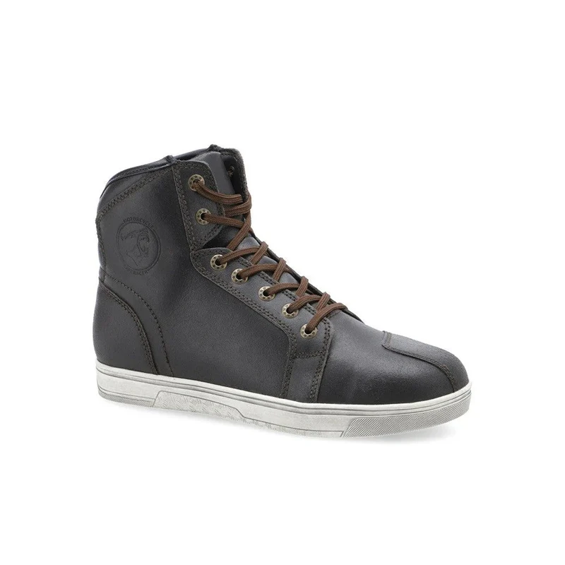 BELA GHOST RIDER BOTAS DE MOTO PIEL MARRÓN