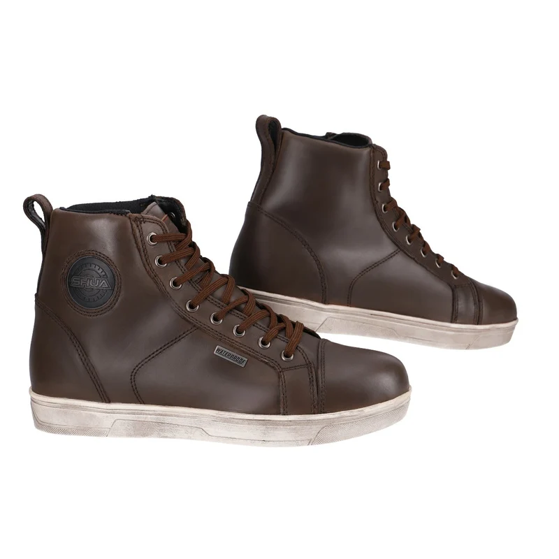 SHUA STREET MAN WP BOTAS DE MOTO PIRL MARRON