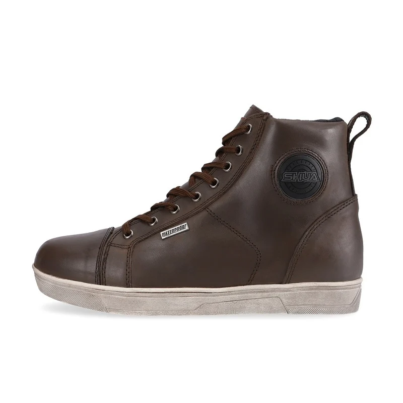 SHUA STREET MAN WP BOTAS DE MOTO PIRL MARRON