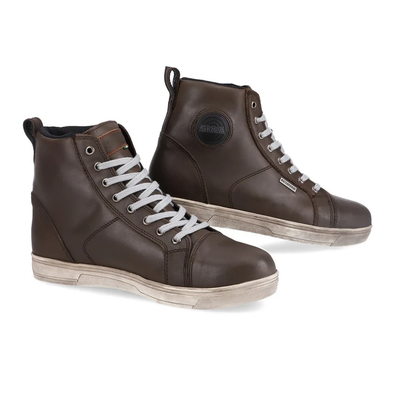 SHUA STREET MAN WP BOTAS DE MOTO PIRL MARRON