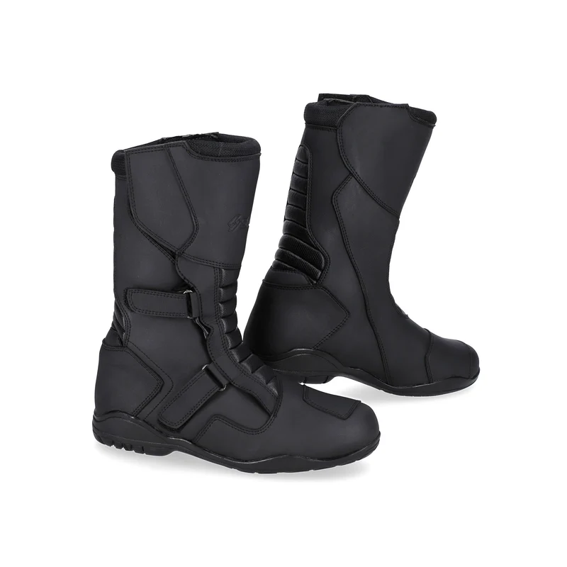 SHUA SHADOW WP BOTAS DE MOTO PIEL NEGRO