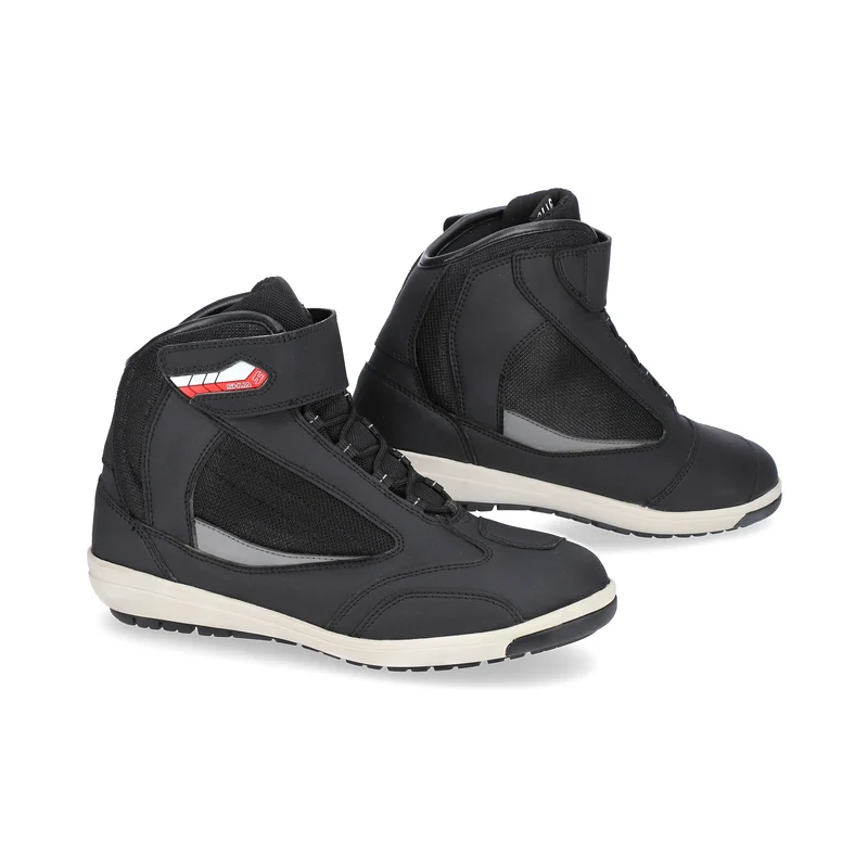 SHUA STUNT WP BOTAS DE MOTO PIEL NEGRO